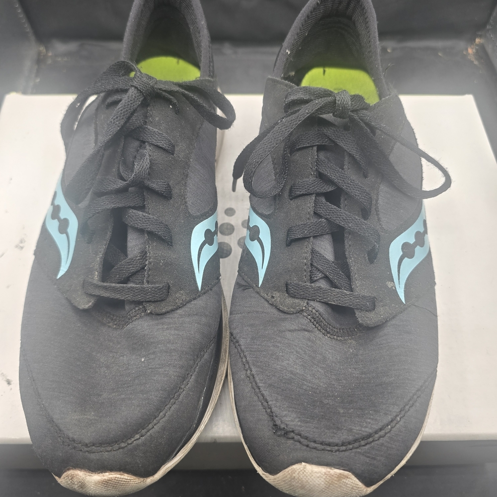Saucony Black and Blue Athletic Shoes